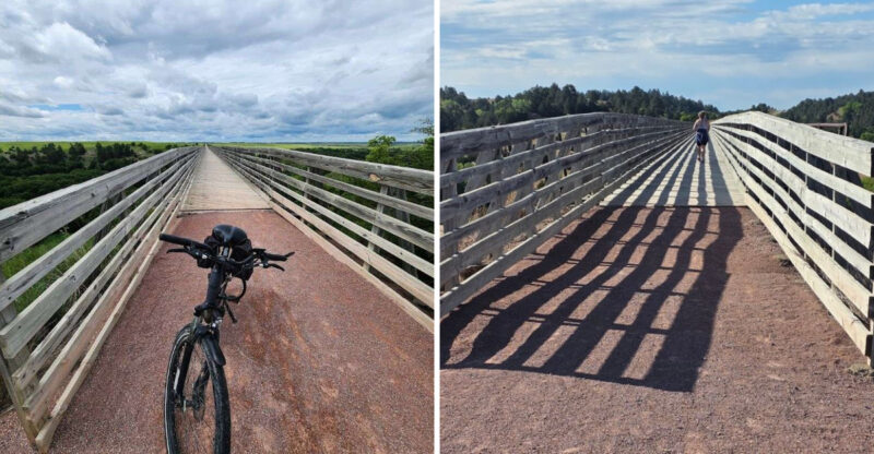 Bike An Old Nebraska Rail Line Across Prairie And A 148-Foot River Bridge