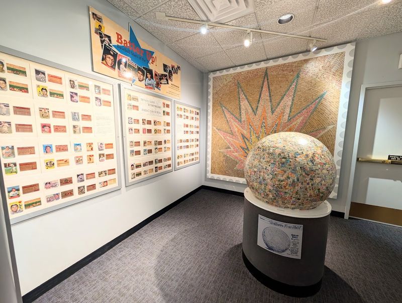 This Nebraska Attraction Holds The World's Largest Ball Of Stamps - Decor Hint Inside The Leon Myers Stamp Center
