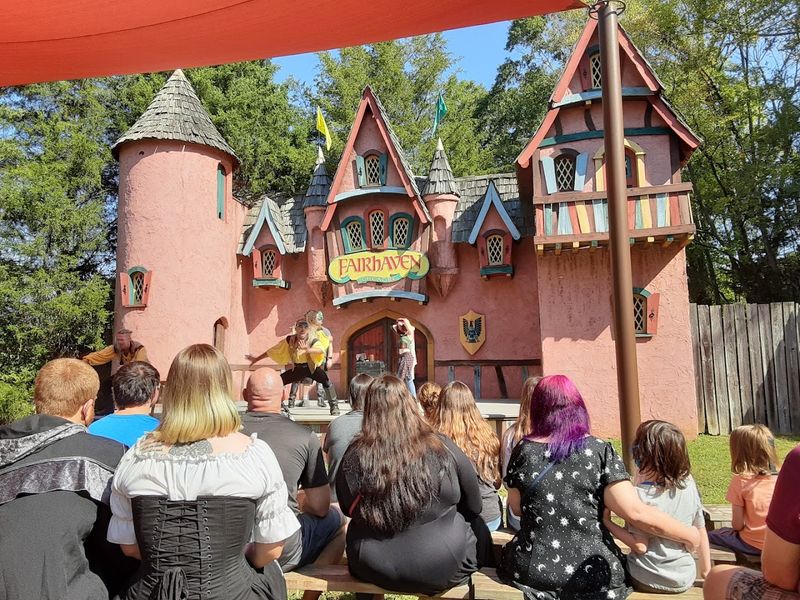 This North Carolina Renaissance Festival Has Towering Castles, Live Jousting And An Entire Fairytale Village - Decor Hint Themed Weekends Give Every Visit A Different Feel