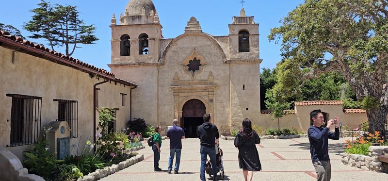 See The Gardens And Architecture At Carmel Mission Basilica