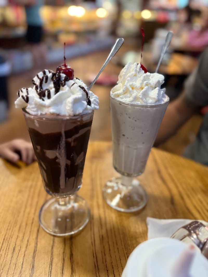 The Banana Splits At A West Virginia Diner Exceptionally Irresistible - Decor Hint Milkshakes That Deserve Their Own Fan Club