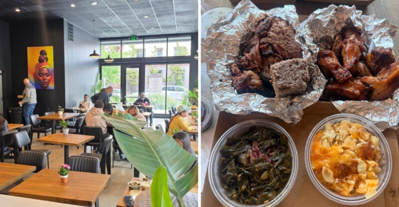 California’s Oakland’s Newest Smokehouse Serves Giant Dino Ribs And Purple Cornbread Until It Sells Out
