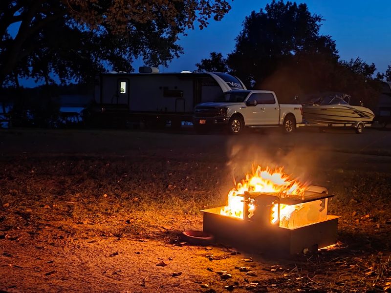 Choose A Simpler Tent Site Beneath Open Skies