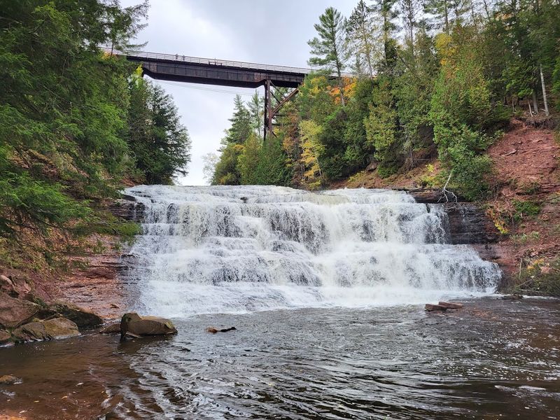 These 13 Waterfalls In Michigan Are So Dreamy And Perfect For A Scenic Adventure - Decor Hint Agate Falls, Near Trout Creek