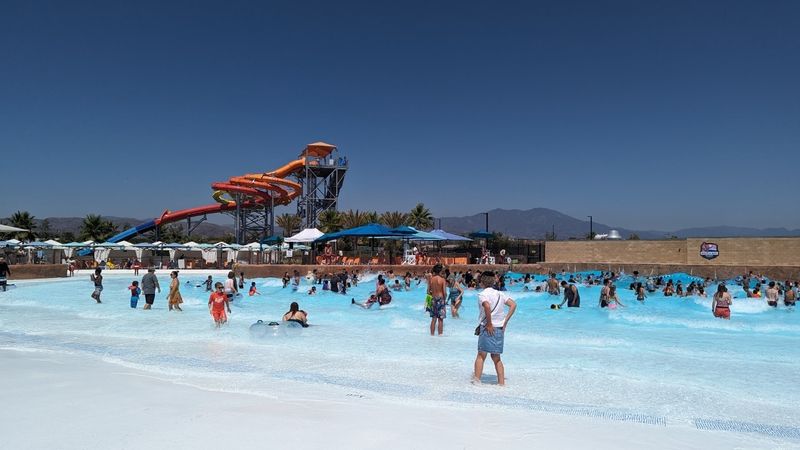 This Massive California Waterpark Turns Into An Adults-Only Playground After Dark - Decor Hint Food And Drink Specials Are Part Of The Event