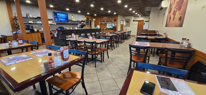 Friendly small-town diner energy
