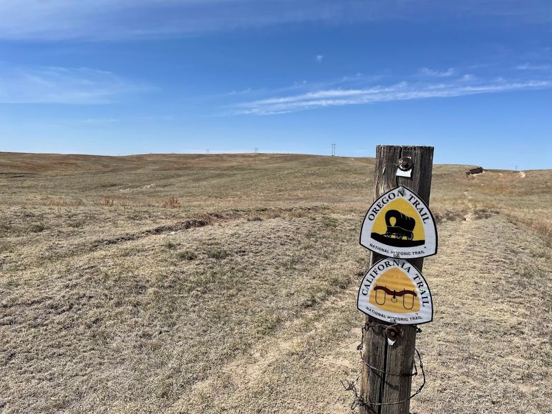 California Hill Oregon Trail Ruts, Brule