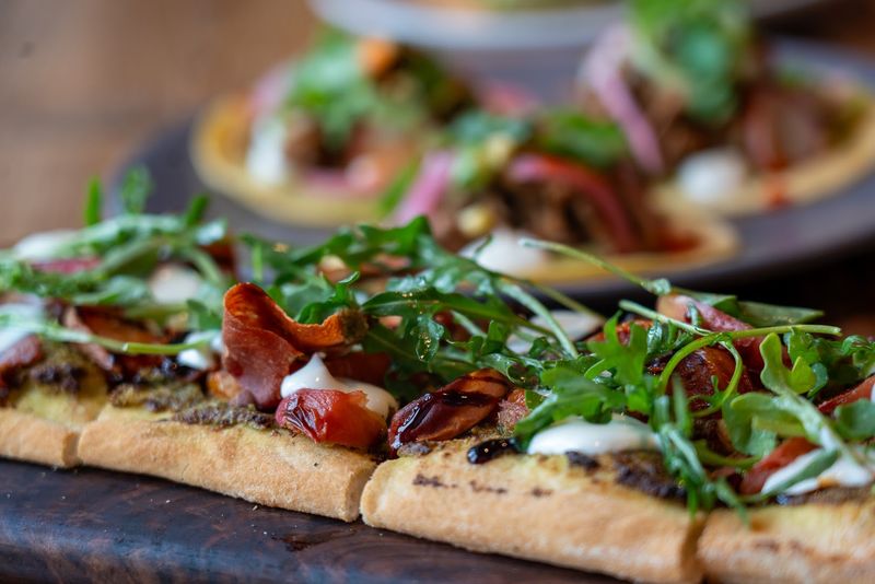 Order The Cheesy Blooming Bread For The Table