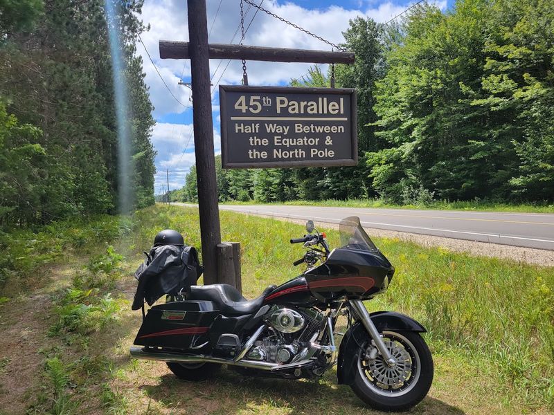 45th Parallel Marker, Gaylord