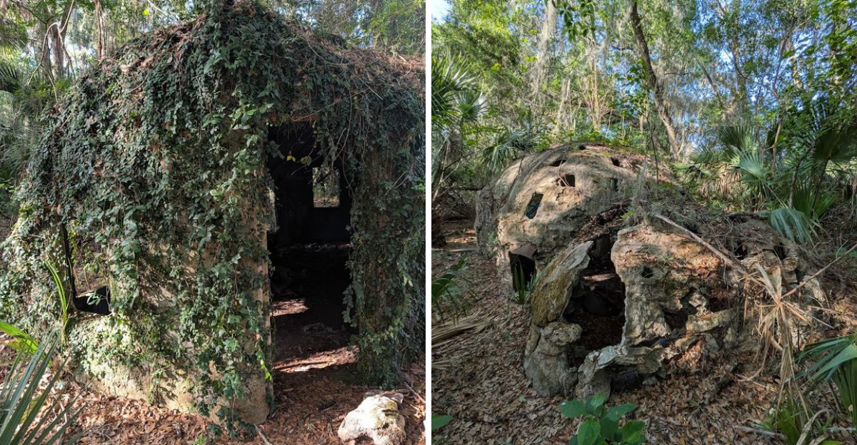 Deep In The Florida Woods Sits A Cluster Of Tiny Elf Houses And Their Origin Remains A Mystery - Decor Hint