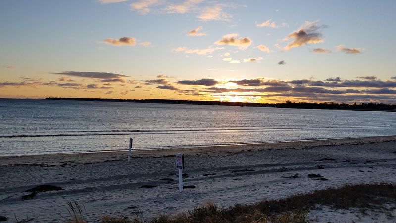 Sunset Stretches Across The Bay