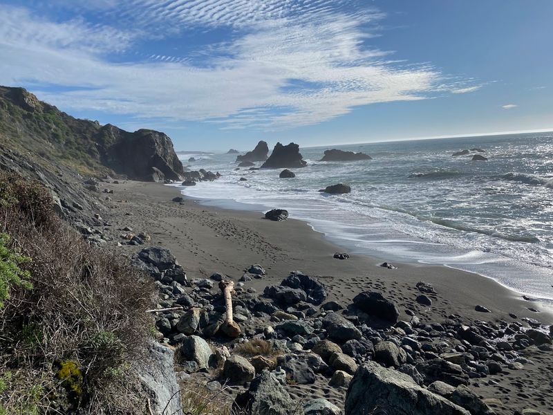Shell Beach at Sonoma Coast State Park, Jenner Area