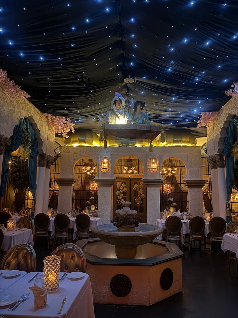 This Connecticut Restaurant Lets Guests Dine Inside A Magical Aladdin-Inspired World - Decor Hint Reserve Ahead For The Themed Experience