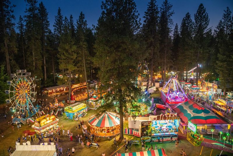 Watch The Fairgrounds Glow After Sunset