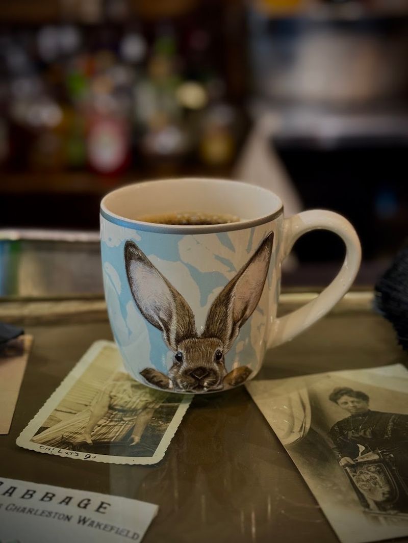 This Charming Rabbit-Themed Cafe Is Unlike Anywhere Else In South Carolina - Decor Hint Self-Serve Coffee Bar Worth Knowing