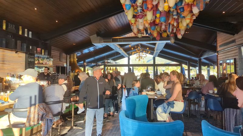 California's Dreamiest Lakeside Dining Deck Serves Fresh Pasta With Sunset Views - Decor Hint An Upstairs Dining Room With Elevated Lake Views