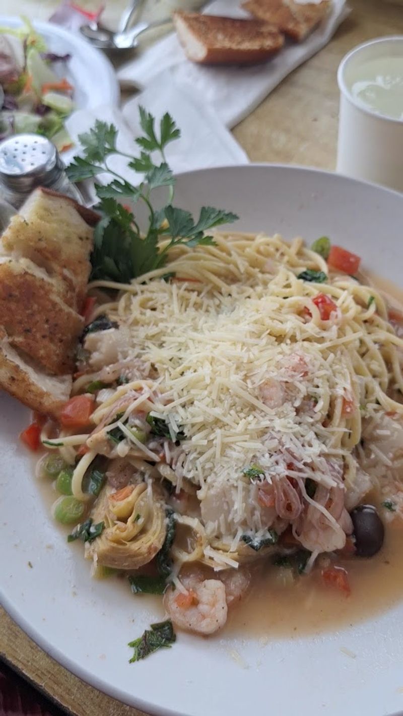 Pasta Comes Packed With Catch