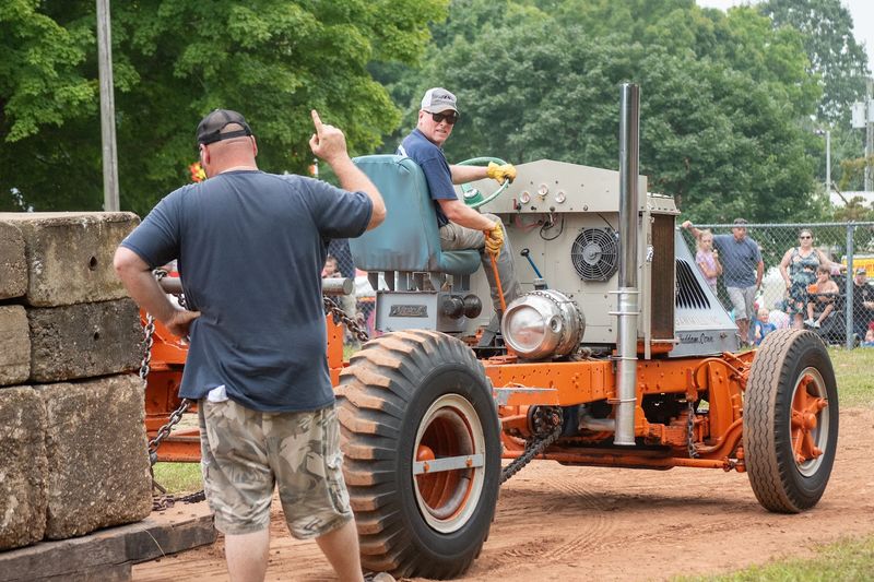 Demolition Derby And Antique Tractor Pulls