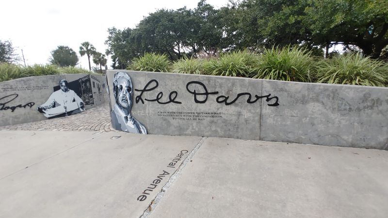 This Underrated 11-Acre Florida Park Is Filled With Massive Whimsical Sculptures - Decor Hint History Written Into The Sidewalk