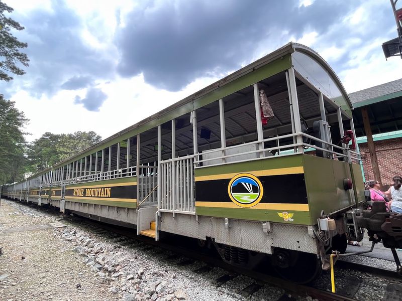 Stone Mountain Scenic Railroad, Stone Mountain