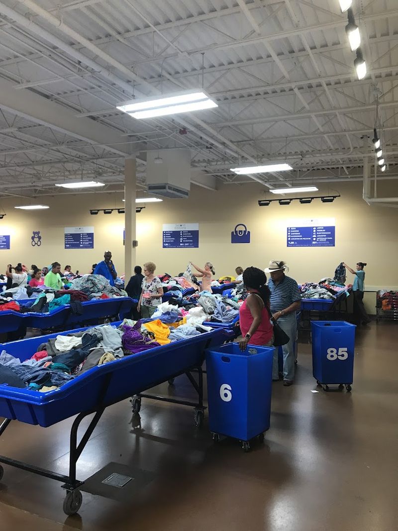 This Unassuming North Carolina Thrift Warehouse Is Hiding Designer Brands For Less Than A Cup Of Coffee - Decor Hint Look Beyond Clothing For Shoes, Accessories, And Household Finds