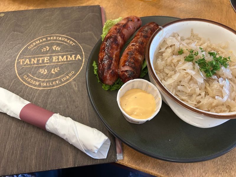 Try Spätzle, Bratwurst, Pretzels, And Potato Salad