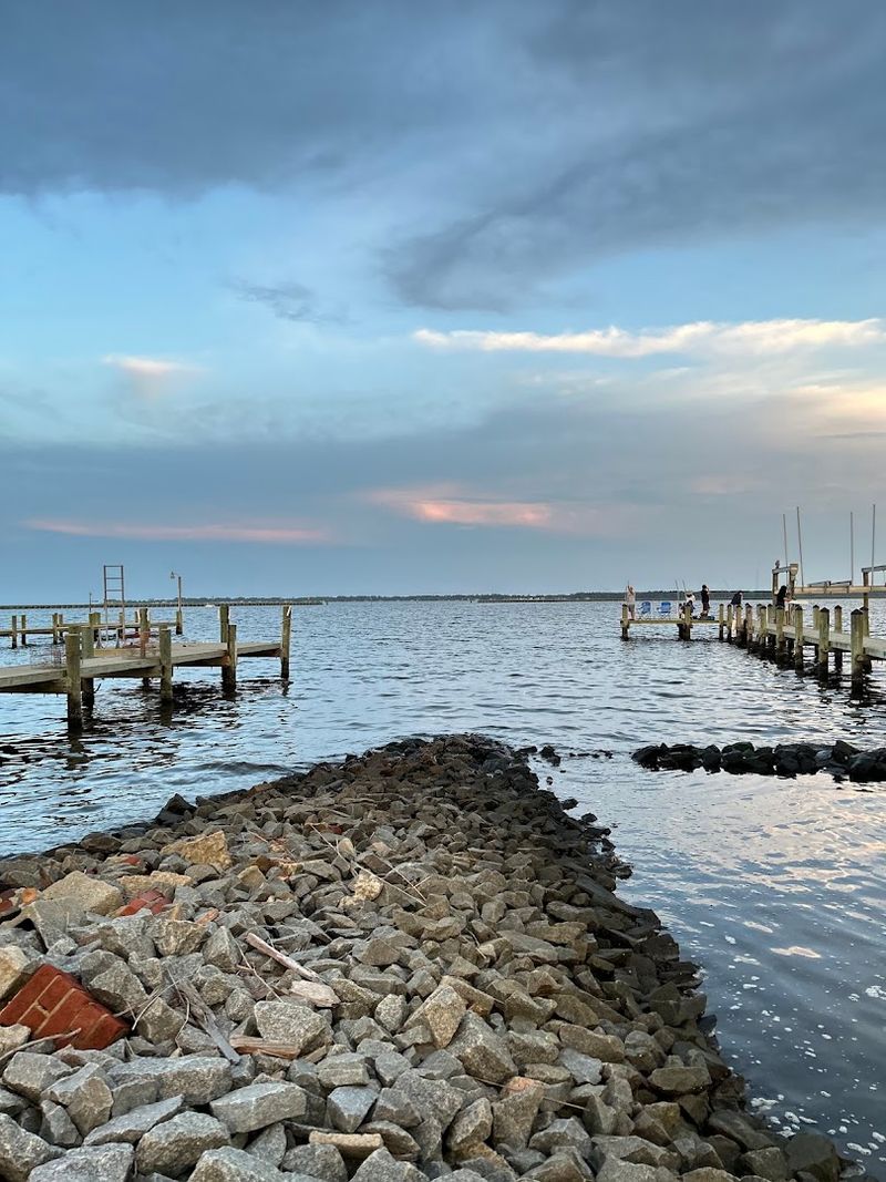 Use The Town Dock As Your Easy Landmark