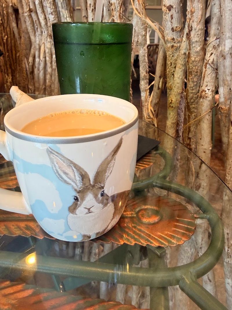 This Charming Rabbit-Themed Cafe Is Unlike Anywhere Else In South Carolina - Decor Hint A Family Story Behind Every Bite