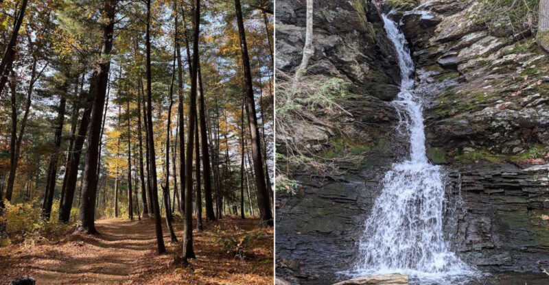 If You Only Hike One Trail In Connecticut This Year, Make It This Scenic Route With Four Waterfalls