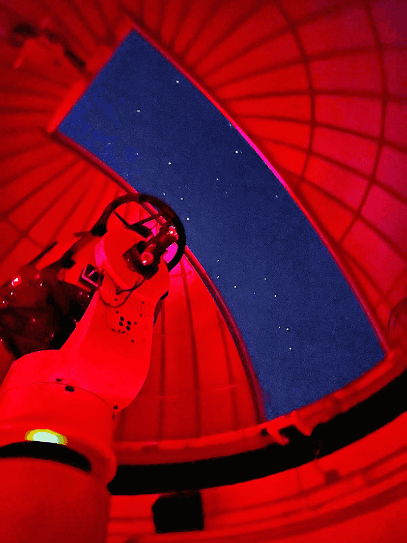 Let The Dark Desert Sky Do Most Of The Showing Off