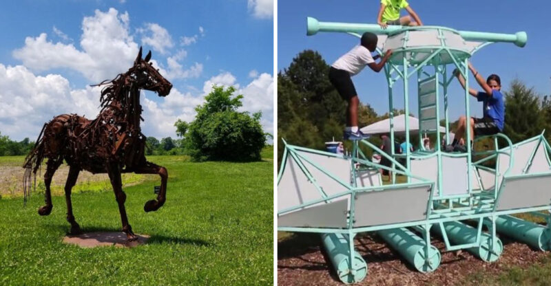Kentucky’s Best-Kept Secret Is A Small Park Full Of Playful Sculptures