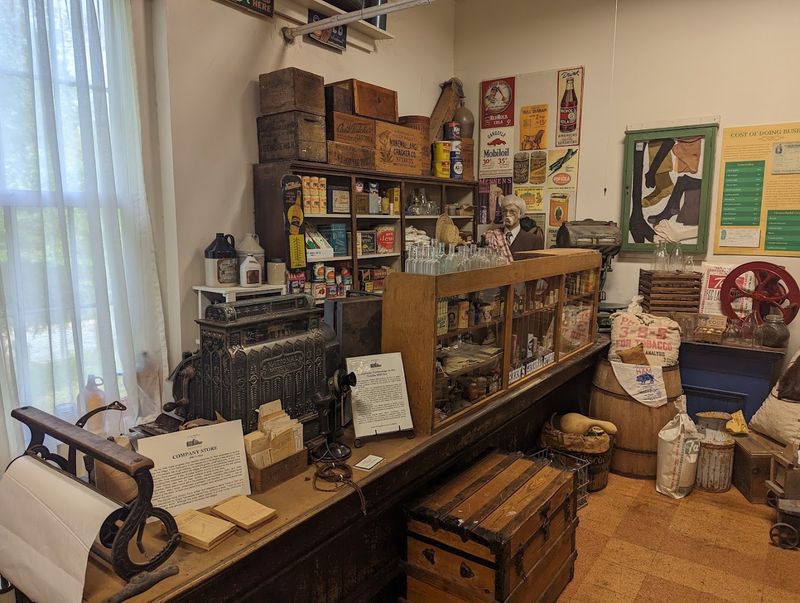 This North Carolina Museum Is Packed With Antique Sewing Machines, Giant Looms, And A Working Knitting Machine - Decor Hint Glencoe's Old Company Store Sets The Scene