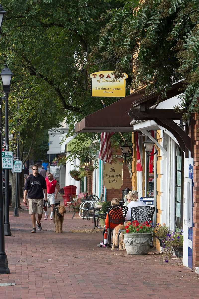 College-Town Energy Keeps The Sidewalks Interesting