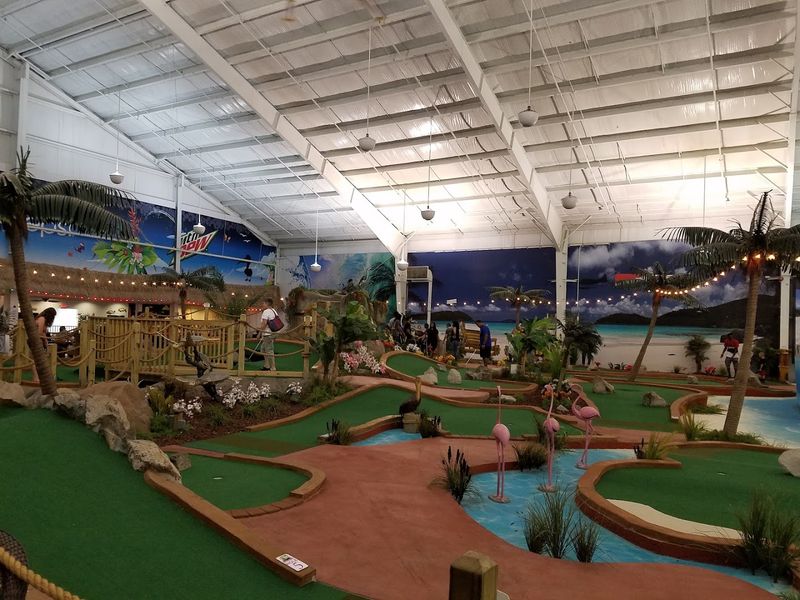 This Massive Indoor Amusement Park In Kentucky Is The Perfect Family Fun Spot - Decor Hint Mini Golf With A Twist You Will Not See Coming