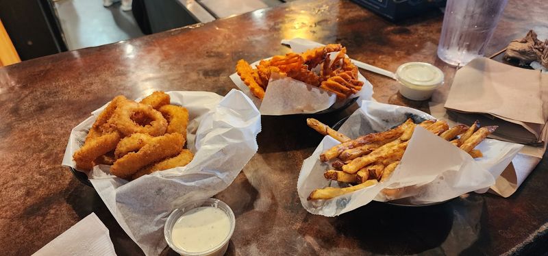 Stella's Bar and Grill, Bellevue, Stella Fries and Onion Rings