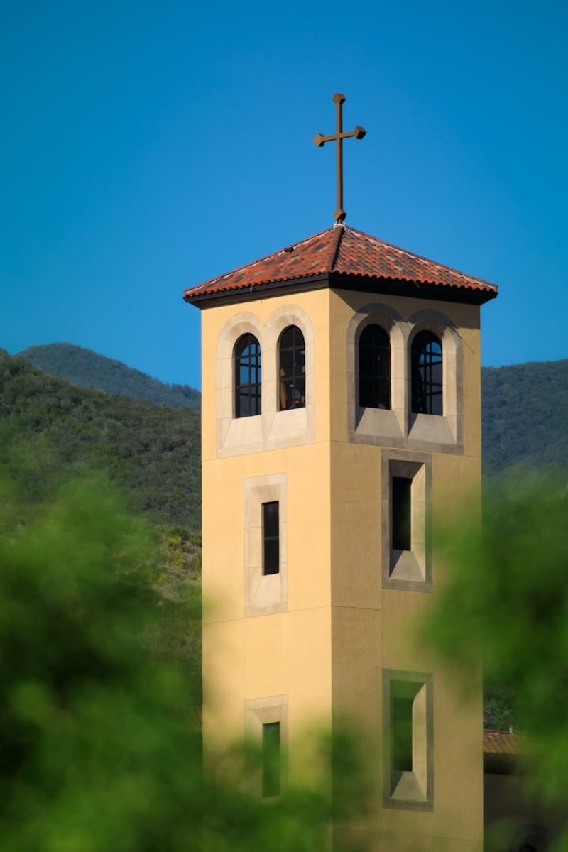 This Hilltop California Monastery Looks Like Old Europe Landed In Orange County - Decor Hint Start With The Bell Tower