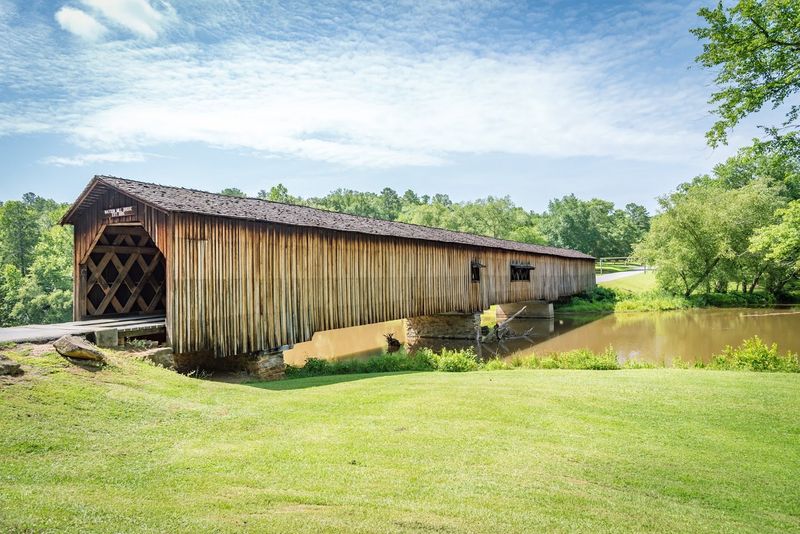Historic Watson Mill Covered Bridge, Comer