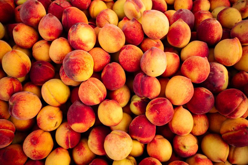 By Afternoon, One Tiny Town Feels Completely Taken Over By Peaches