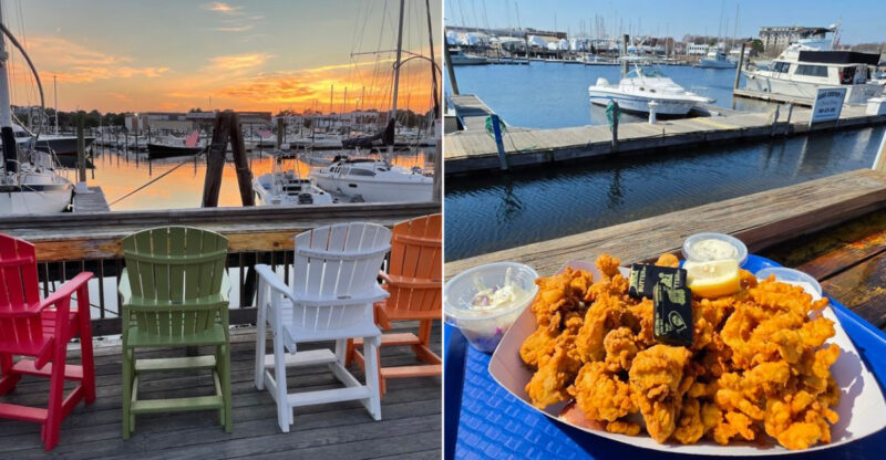 Locals Have Been Flocking To This Connecticut Waterfront Seafood Shack Since The ’90s