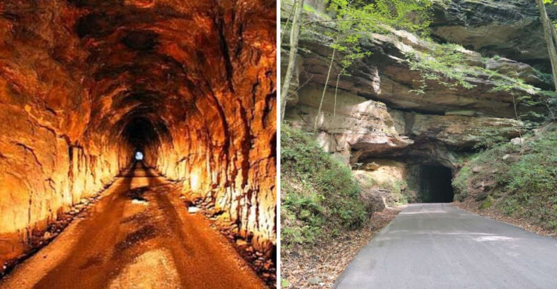 Locals Say A Ghostly Green Light Haunts This Eerie One-Lane Kentucky Tunnel