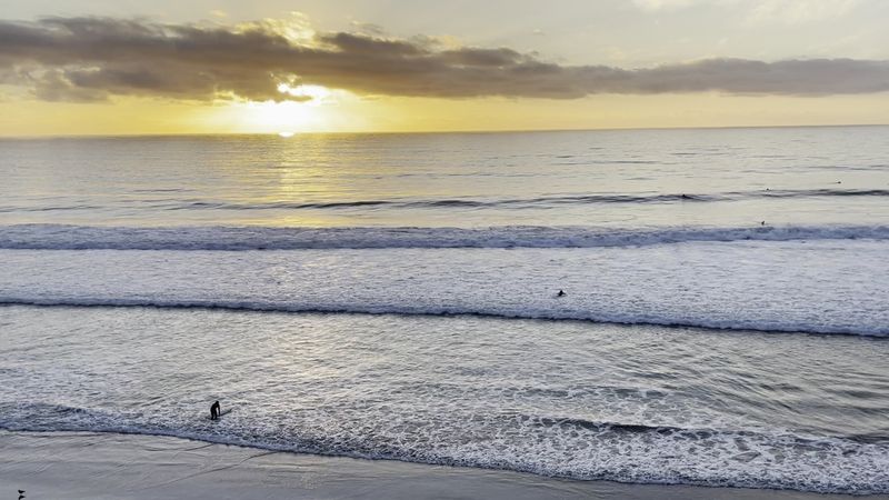 It Is One Of San Diego's Most Famous Surfing Beaches