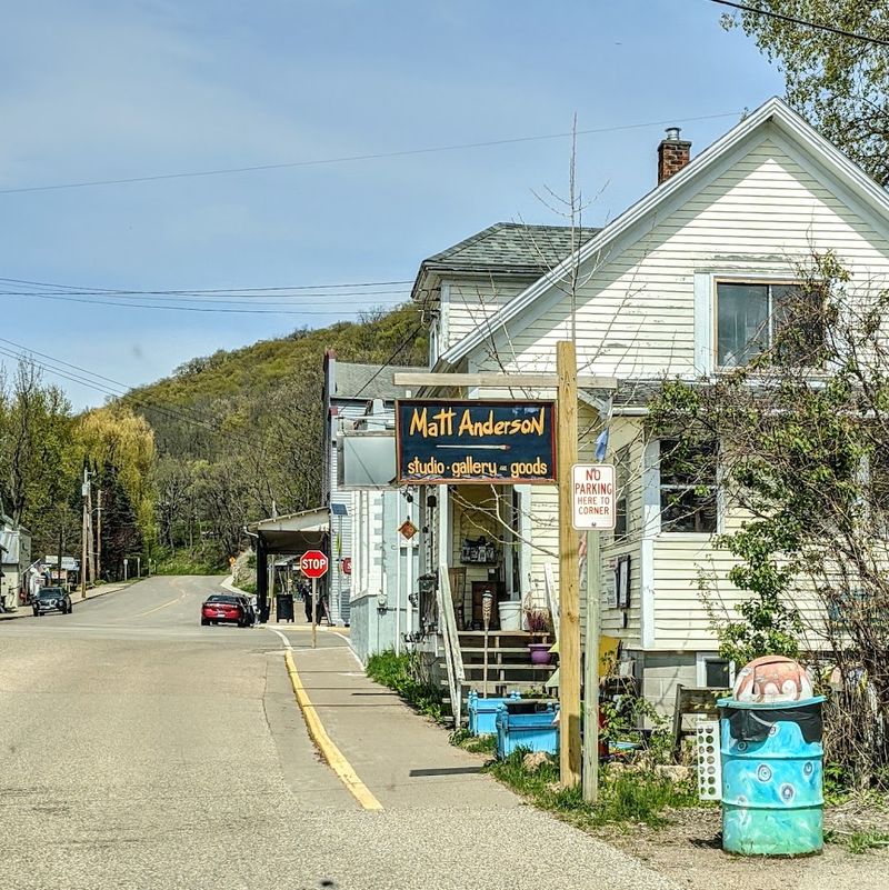 Art Galleries And Studios Along Main Street