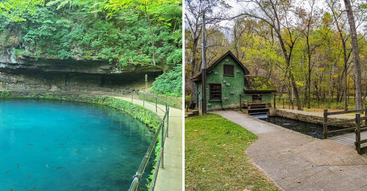 Missouris Most Overlooked Natural Oasis Has Electric Blue Water And A Riverside Trail - Decor Hint
