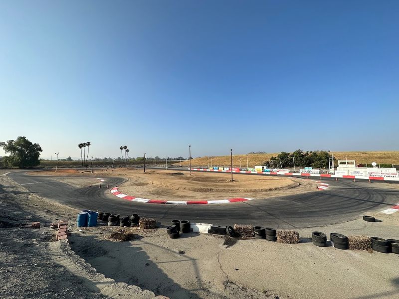 This Historic California Go-Kart Track Turns Legendary Banked Corners Into A Full-Throttle Racing Rush - Decor Hint The Legendary Little Monza Corner