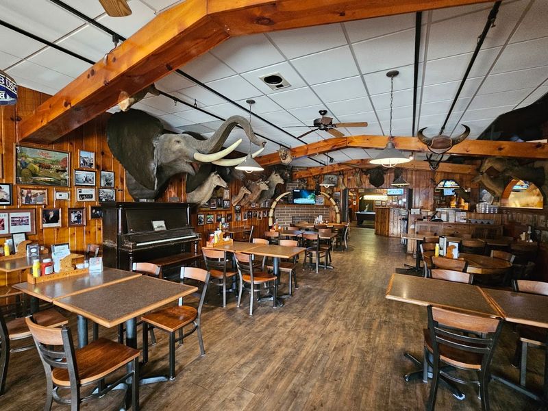 More Than 200 Big Game Trophies Cover The Interior