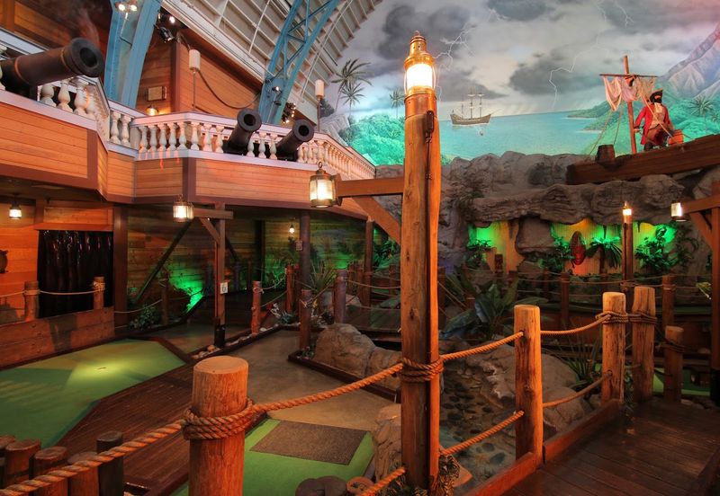 Mini Golf And Laser Tag Offer A Break From The Rides