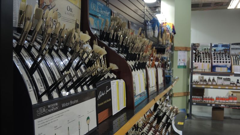 The Kuretake Shelf Serious Artists Seek Out