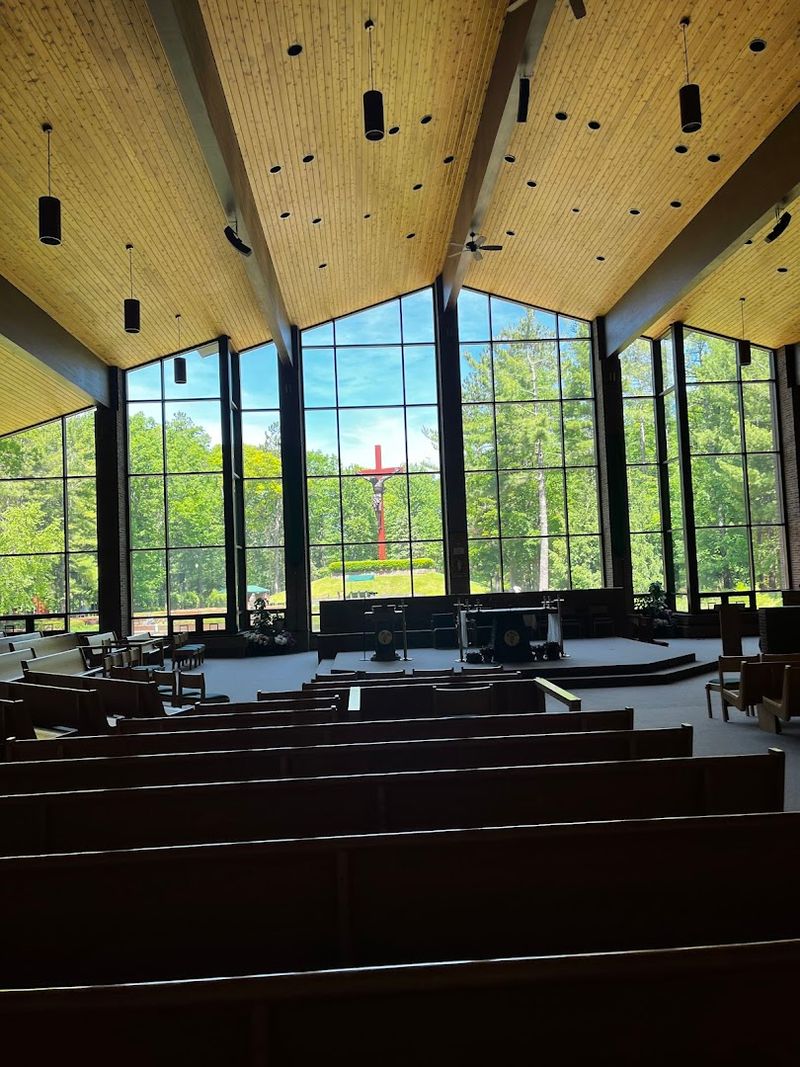 Inside The Church, Quiet And Sacred