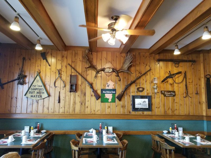 The Pancakes At This Minnesota Diner Are Almost Too Big For The Plate - Decor Hint The Cabin Vibe Is Real