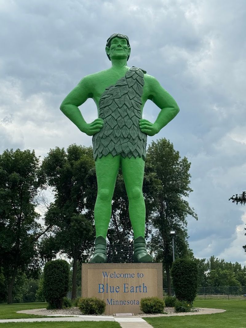 Jolly Green Giant, Blue Earth